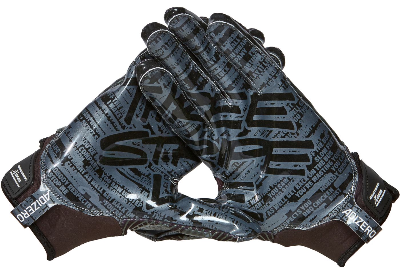 Adidas football gloves three stripe life on sale