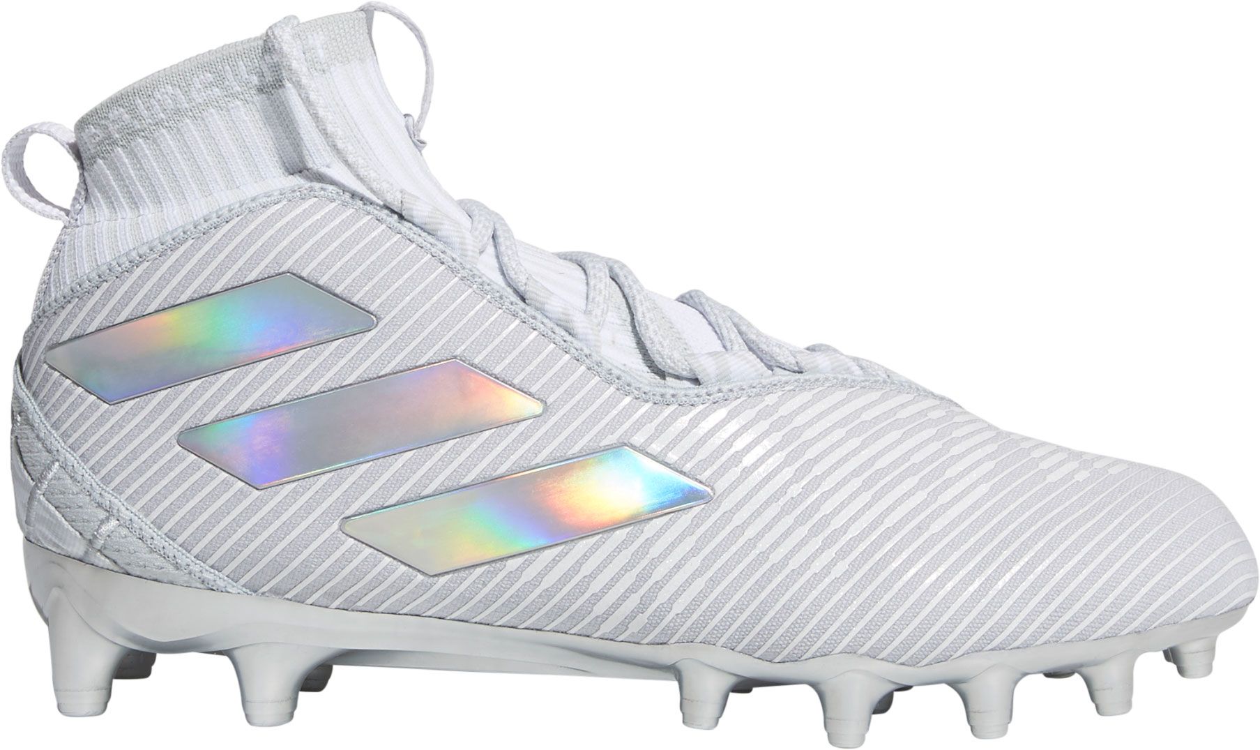 grey football cleats