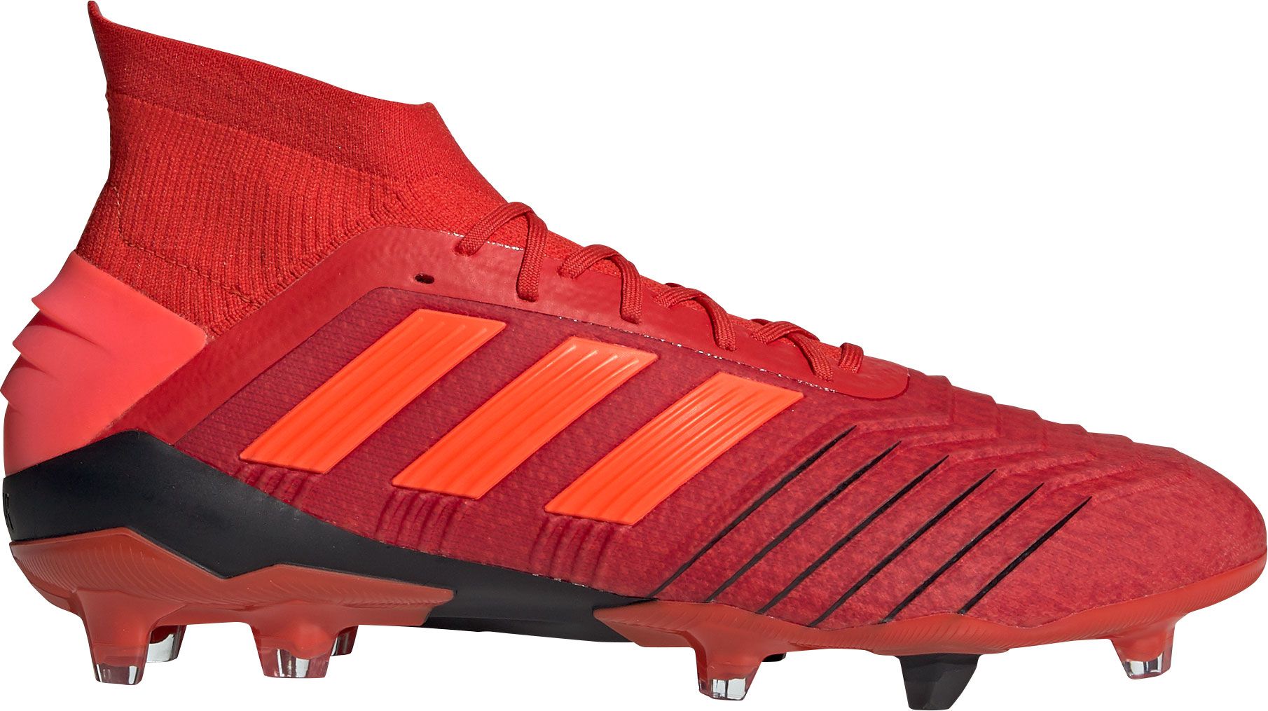 orange and black adidas soccer cleats