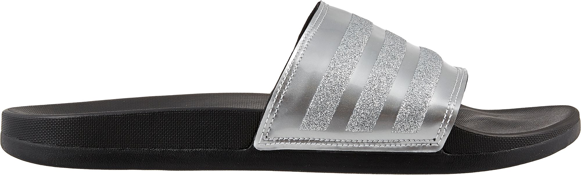 glitter adidas slides