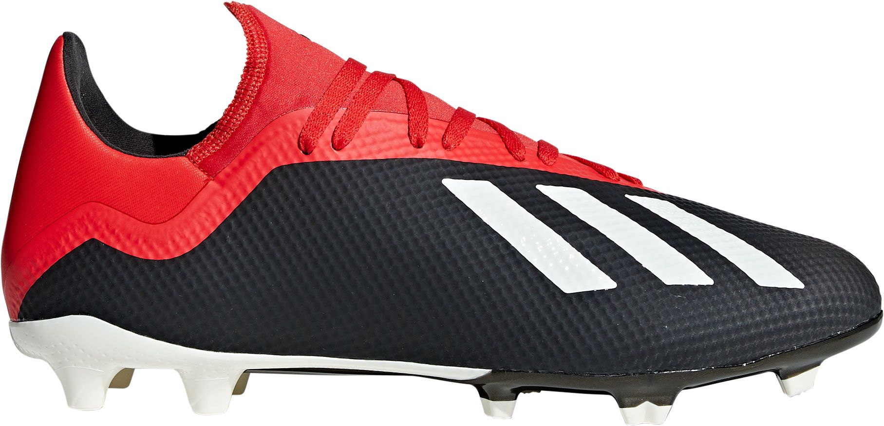 adidas men's x 18.3 fg soccer cleats black