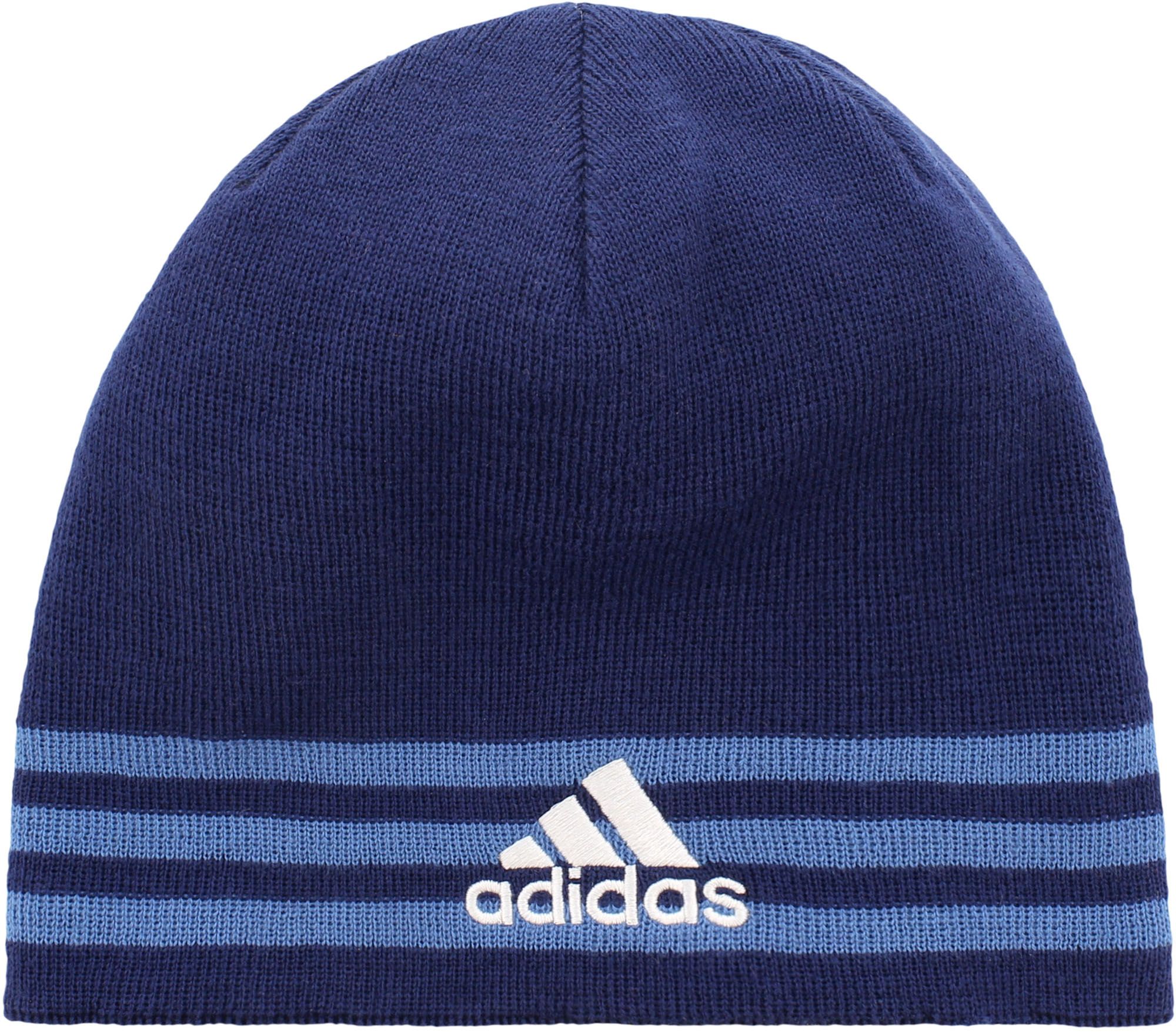 blue adidas beanie