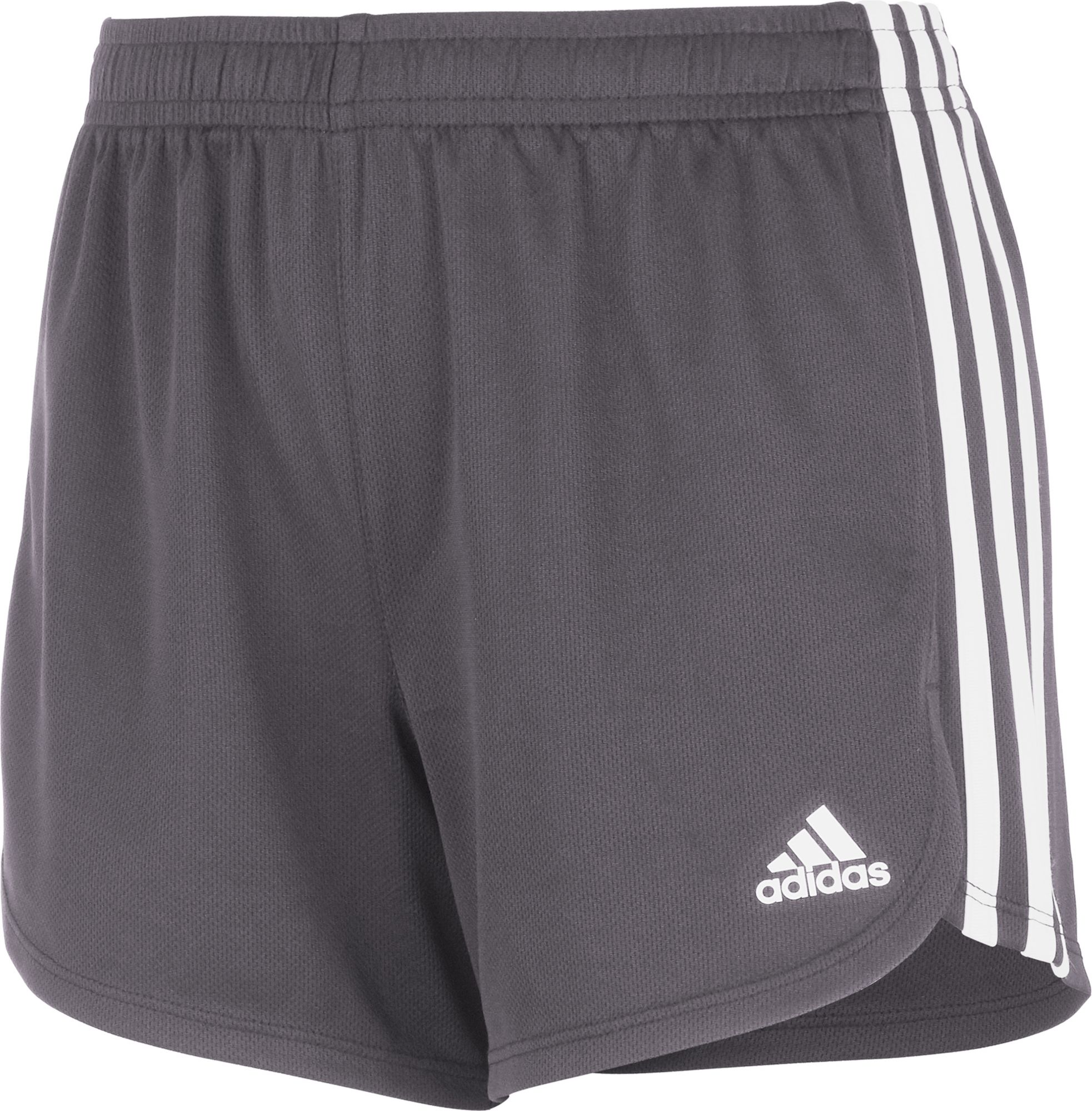 gray adidas shorts