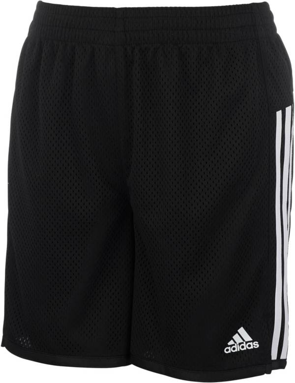 adidas 3-Stripes Mesh Shorts (Extended Size) - Black | Kids' Training |  adidas US