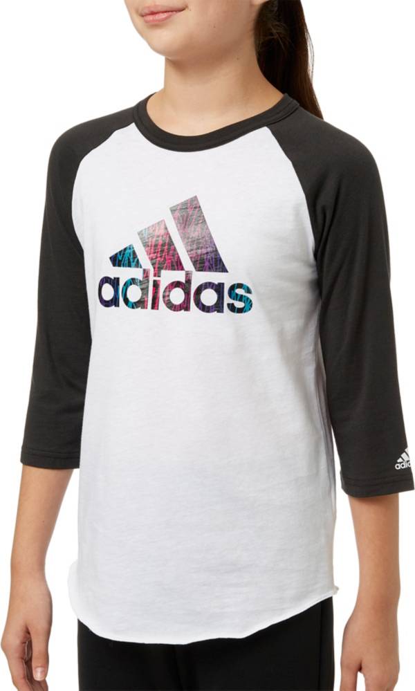 oro Jarra casado adidas Girls' Destiny ¾ Sleeve Softball Graphic Shirt | Dick's Sporting  Goods