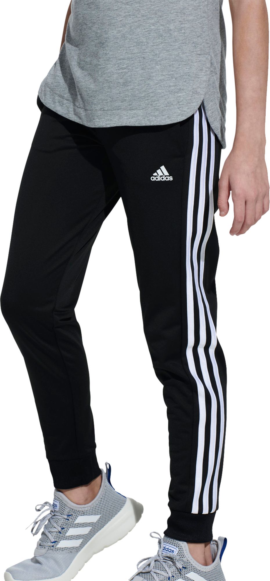 adidas girl jogger pants