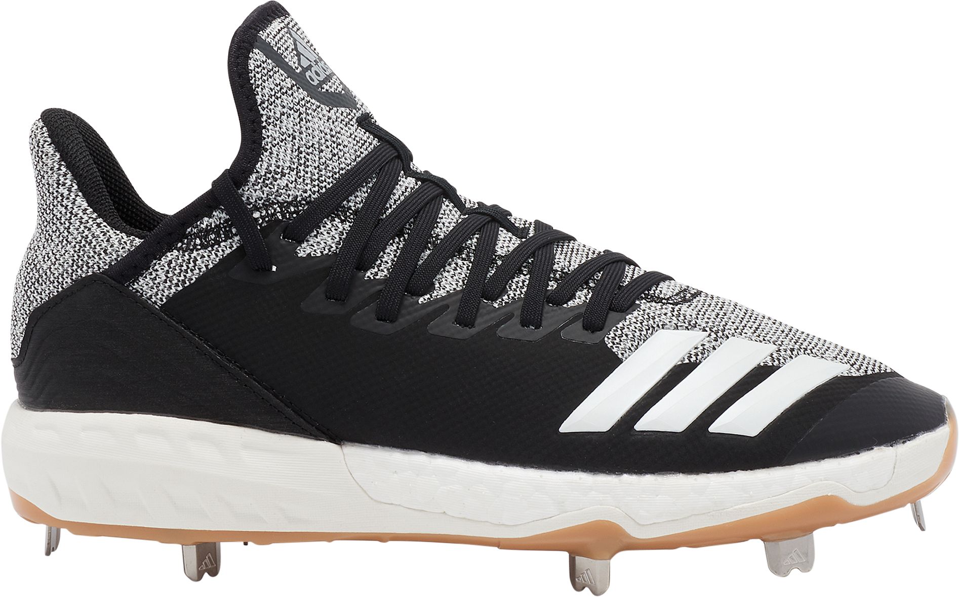 white adidas baseball cleats