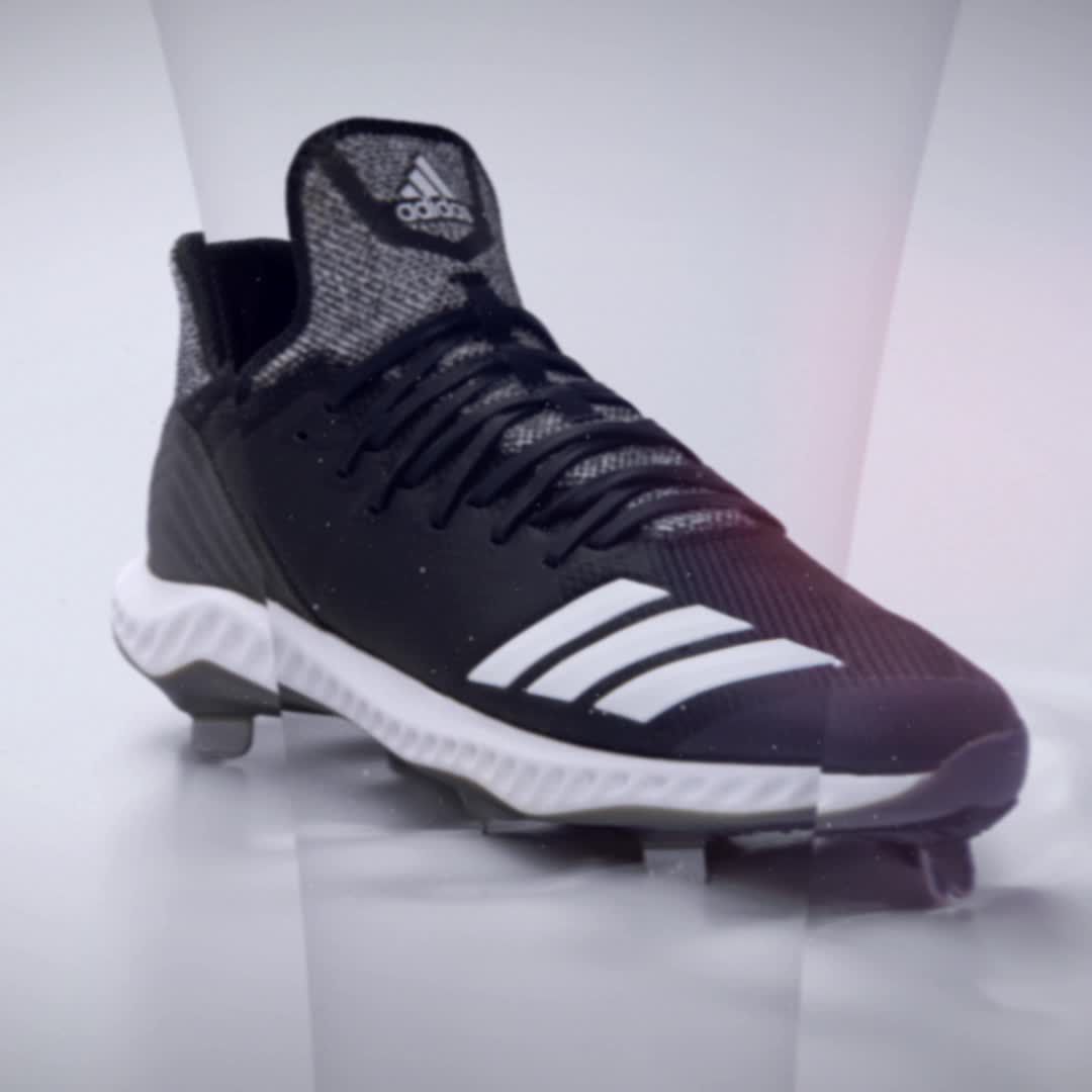 adidas men's icon bounce hybrid metal baseball cleats