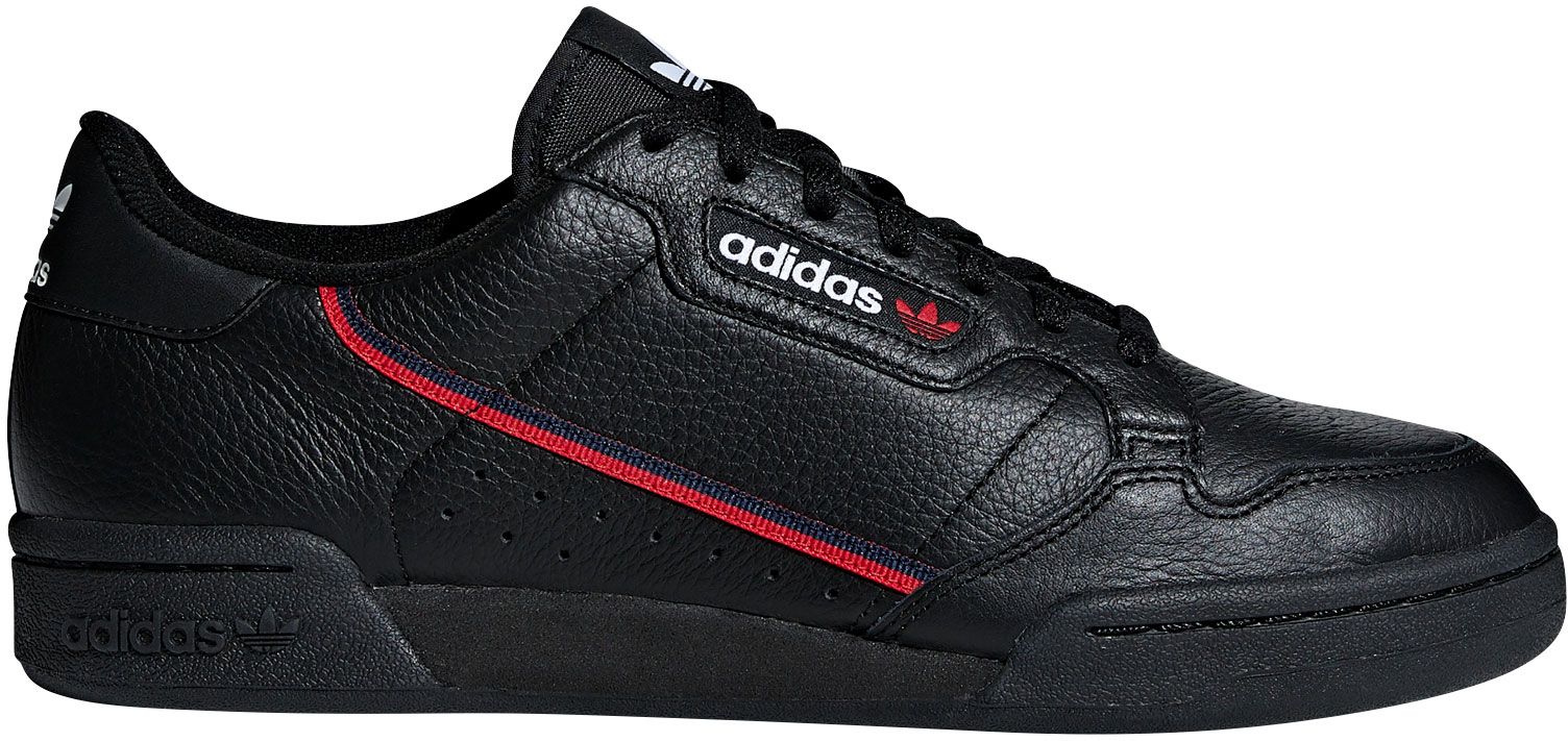 adidas continental black mens