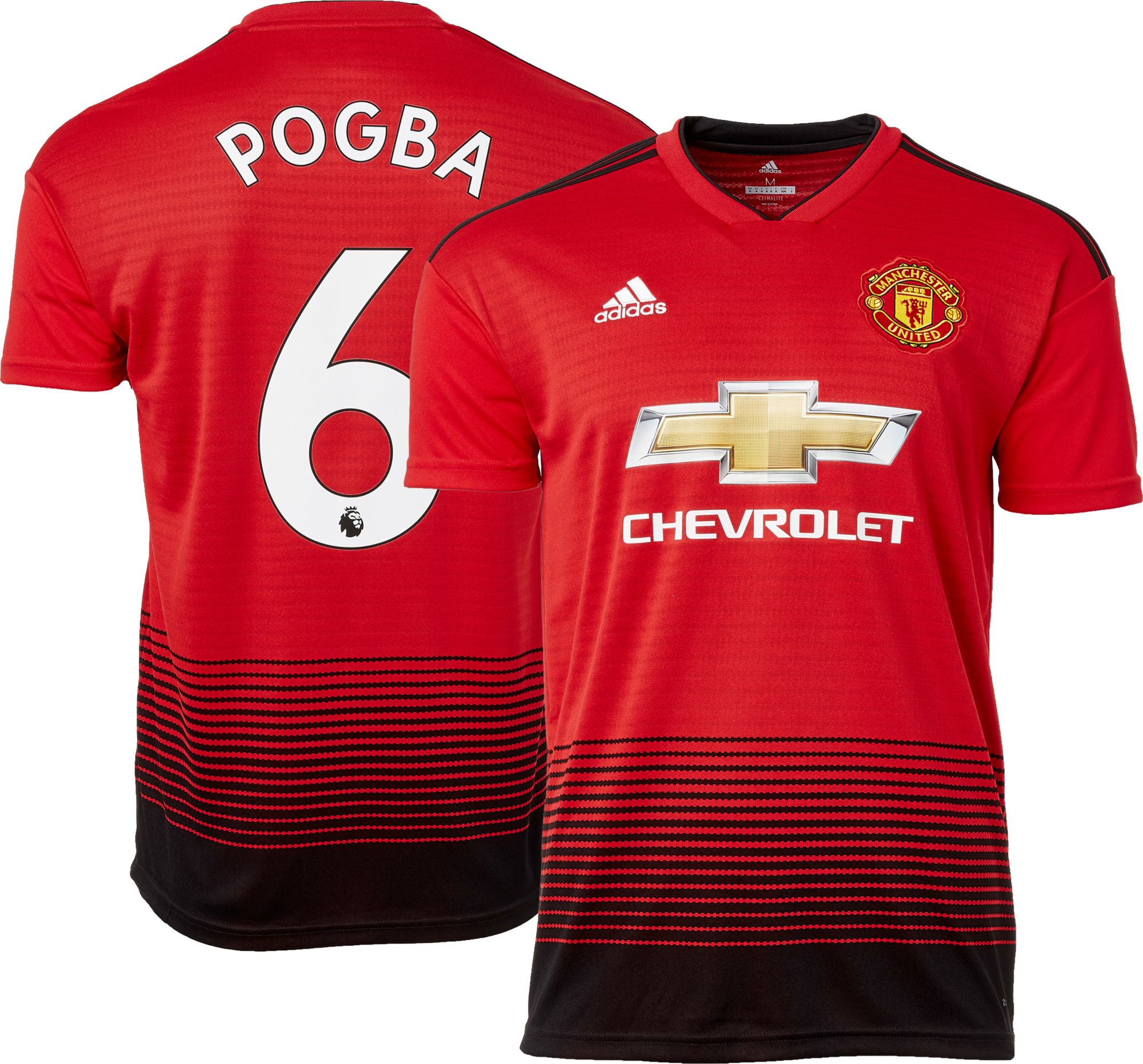 pogba manchester united jersey