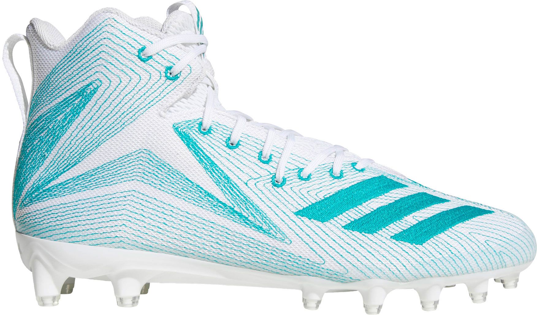 green and white adidas football cleats