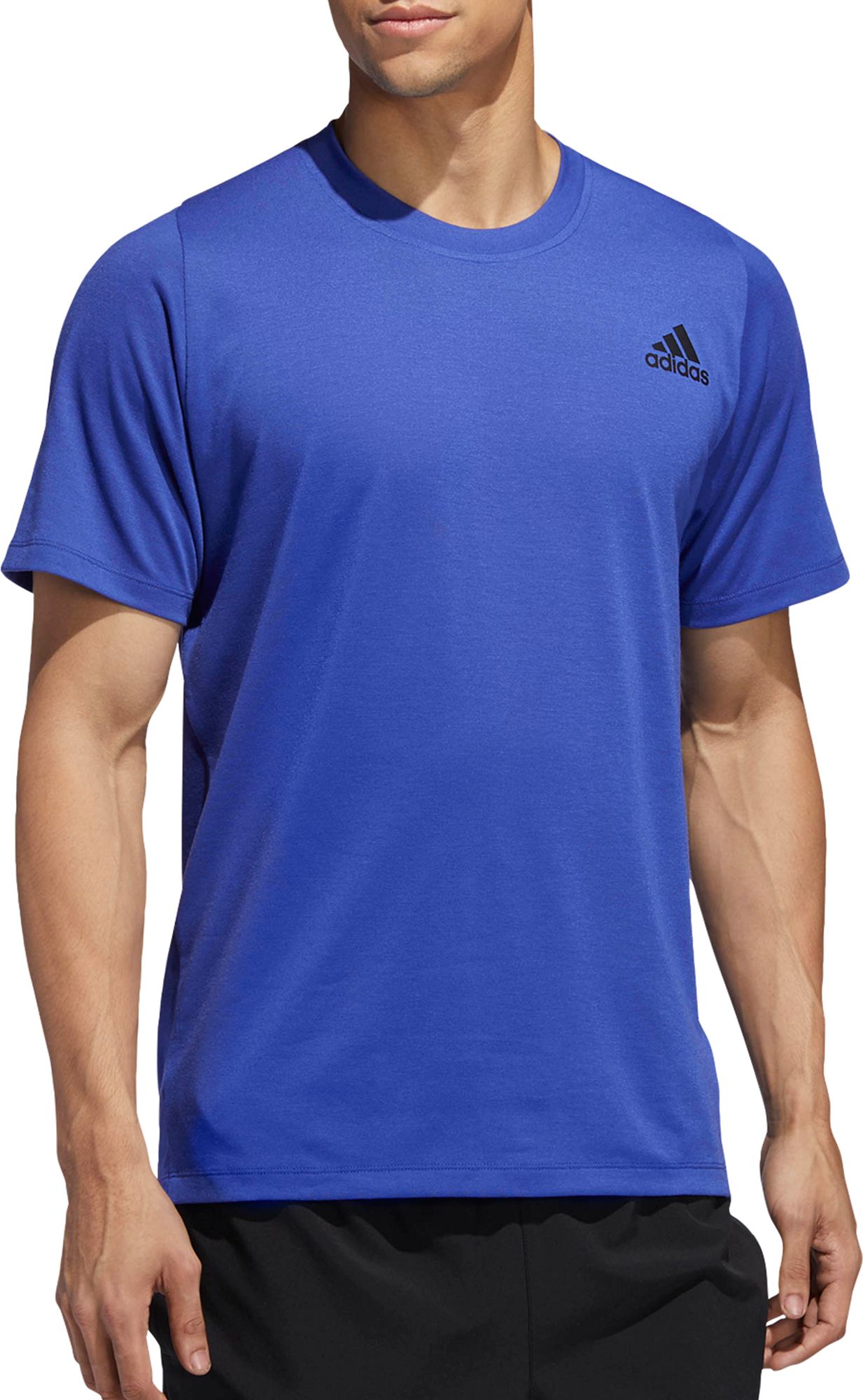 blue adidas shirt