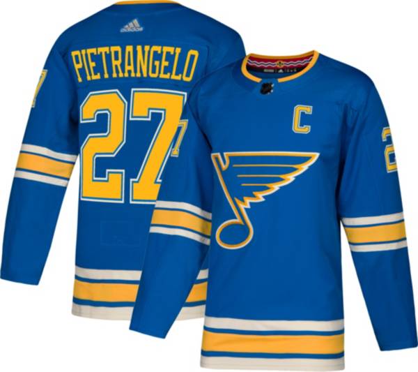 adidas Men's St. Louis Blues Alex Pietrangelo #27 Authentic Pro Alternate Jersey