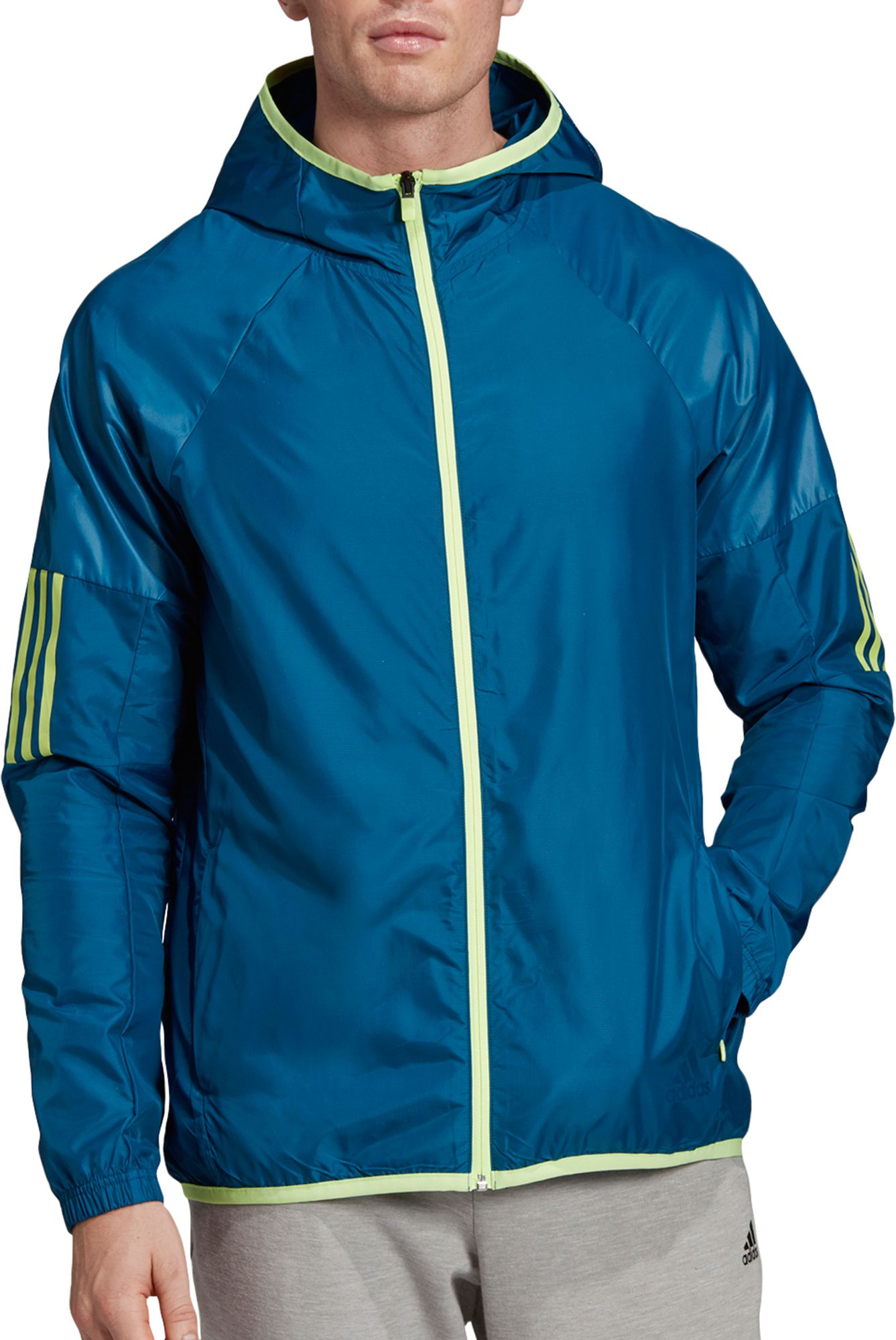 adidas men's sport 2 street windbreaker jacket