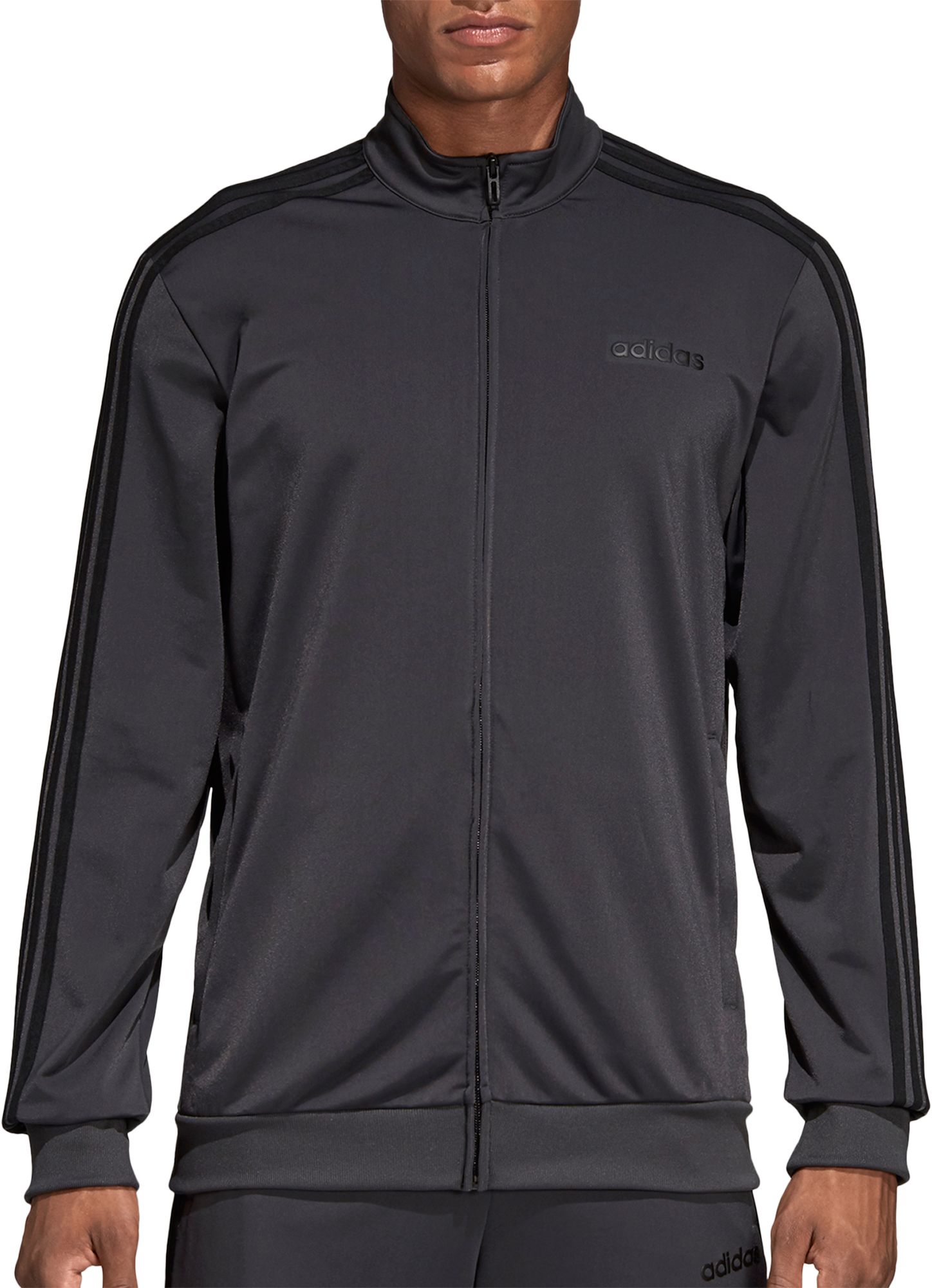 adidas essential 3s track top mens