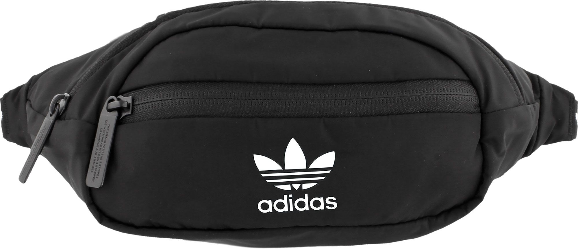 adidas black and gold fanny pack