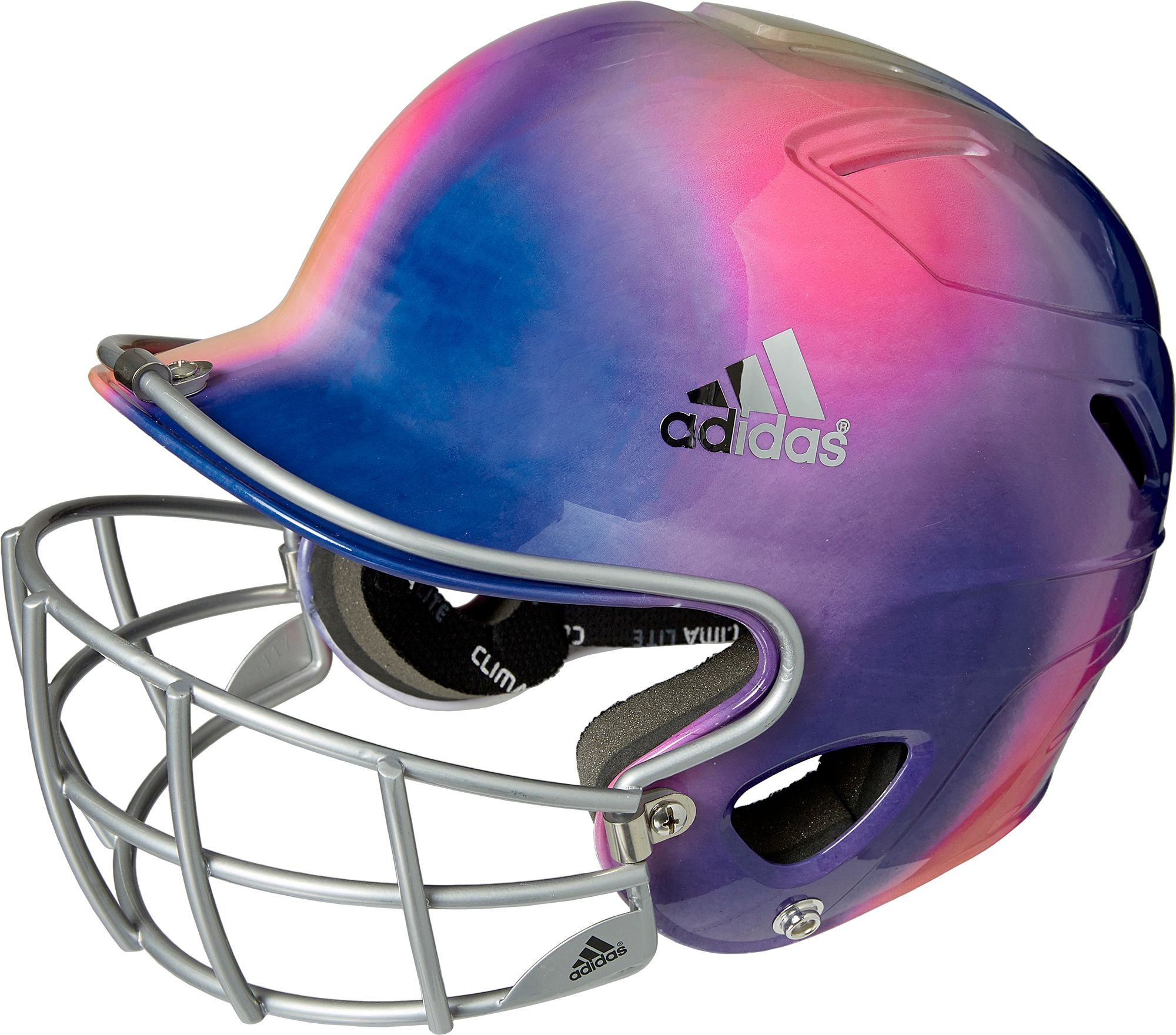 adidas triple stripe batting helmet facemask