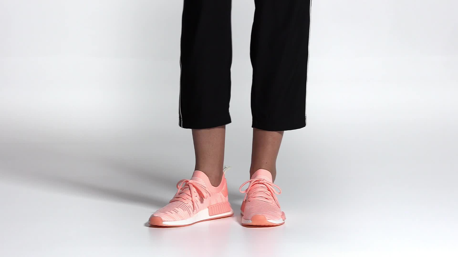 women's adidas nmd r1 primeknit casual shoes