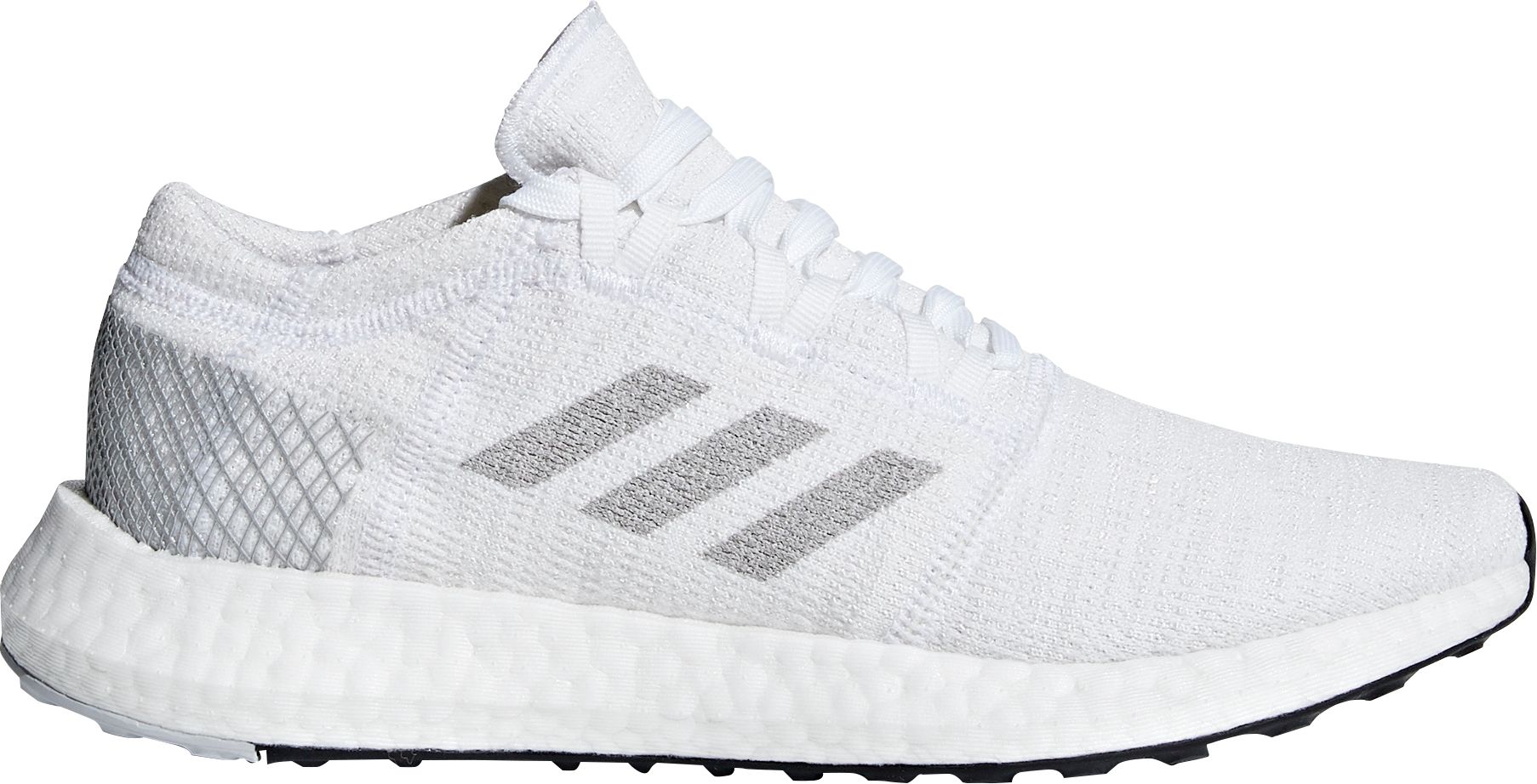 white adidas running shoe
