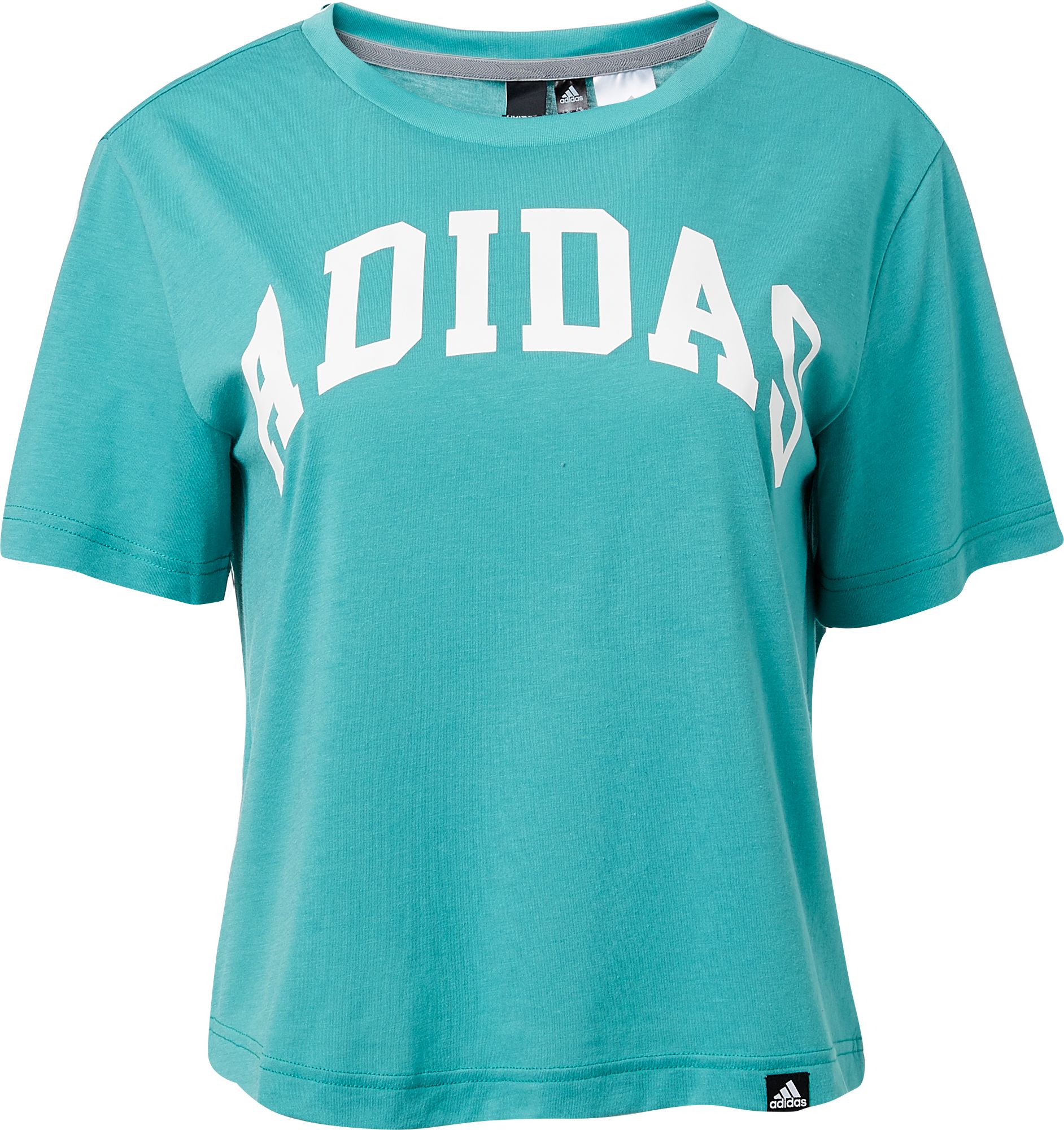 womens adidas crop t shirt