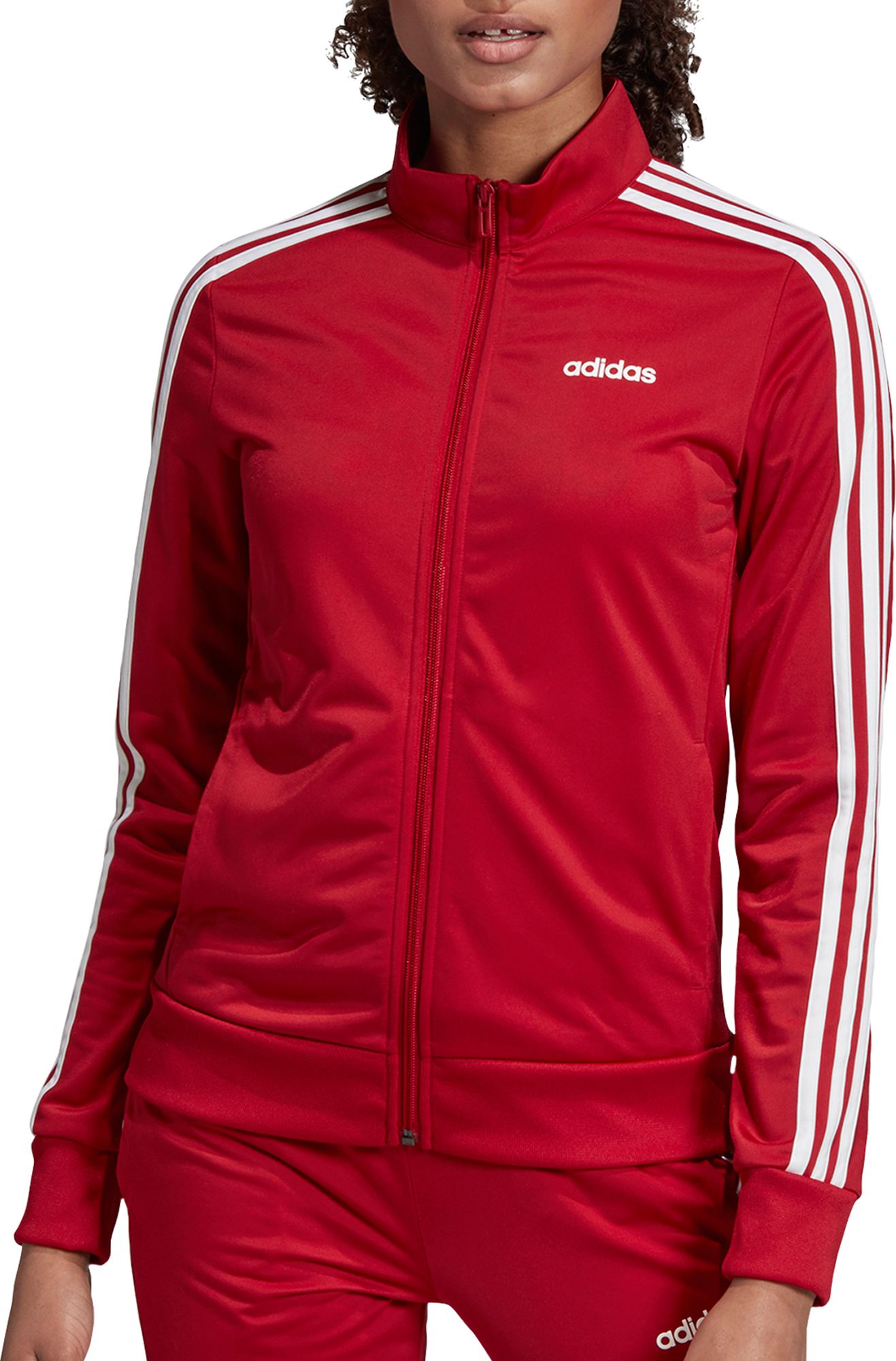 adidas maroon jacket women's