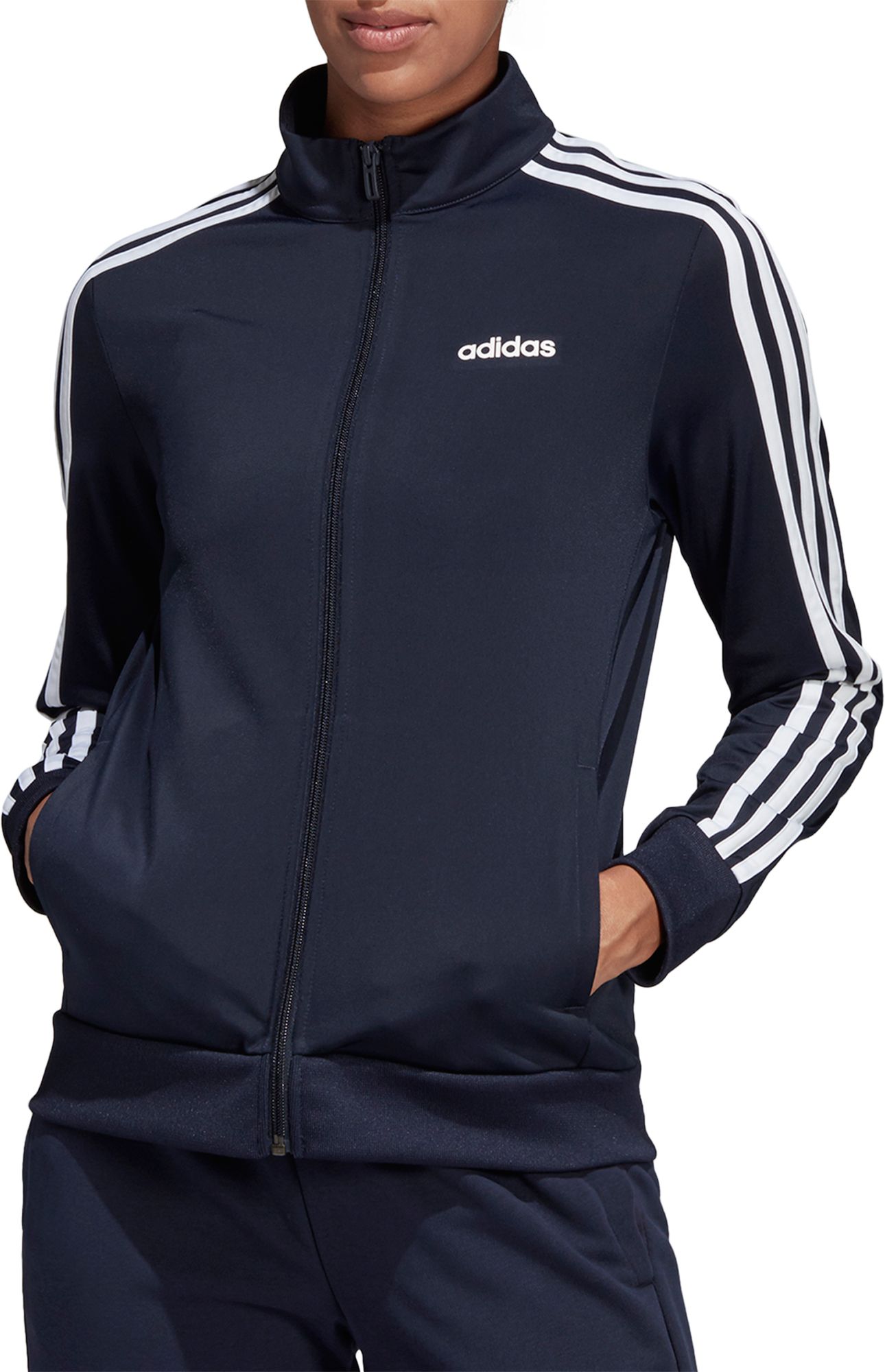 adidas women's essentials tricot track jacket