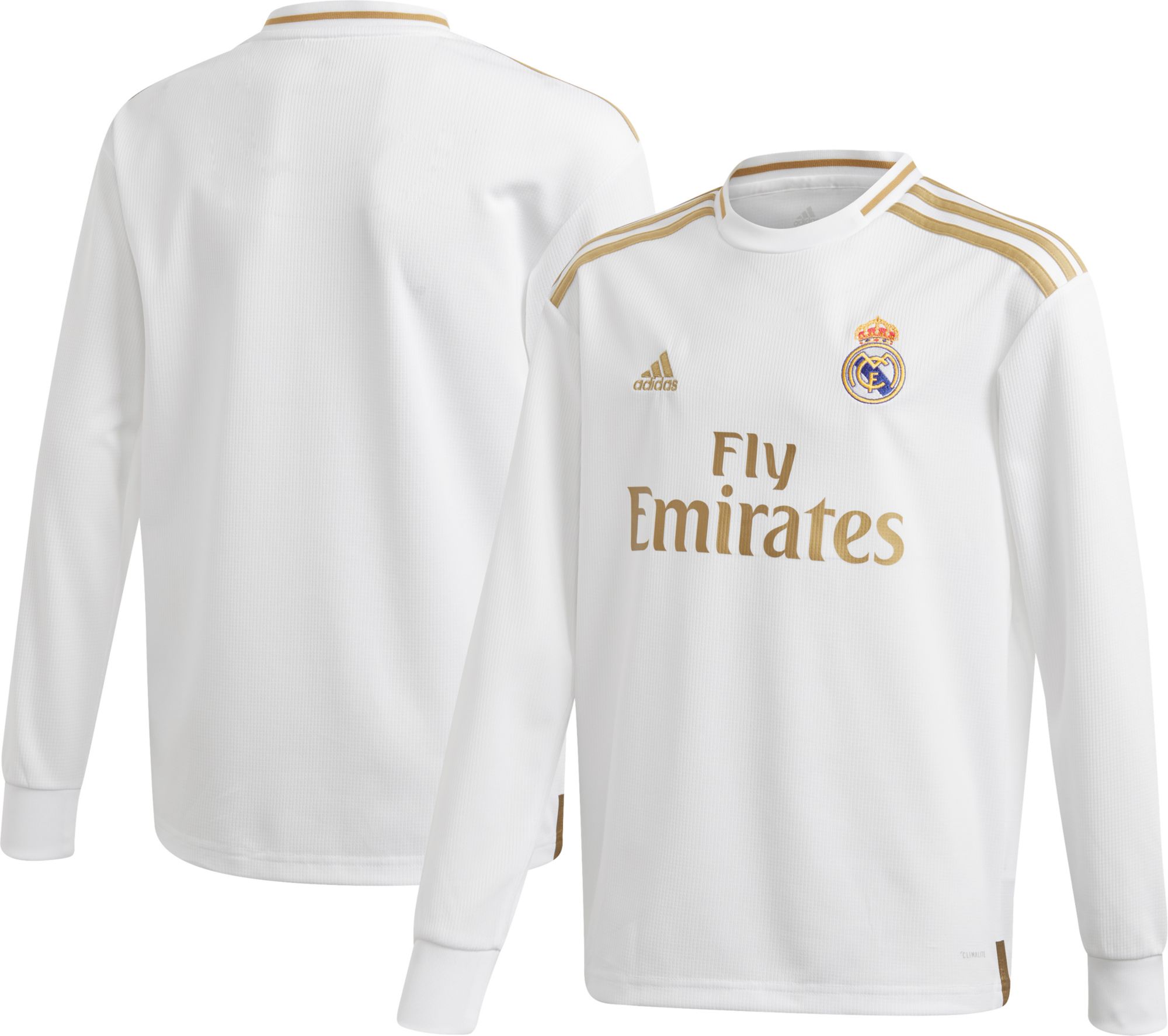 adidas real madrid long sleeve jersey