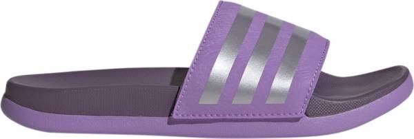 Adilette best sale slides purple