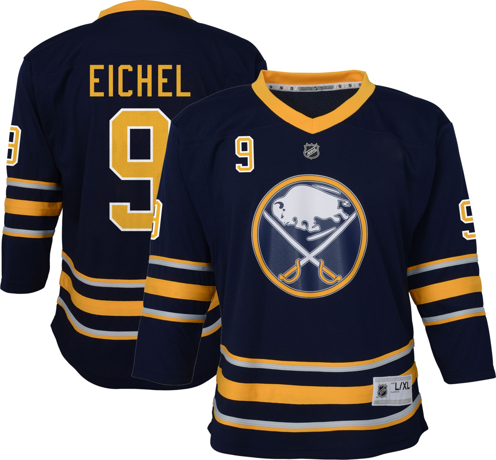 NHL Youth Buffalo Sabres Jack Eichel #9 