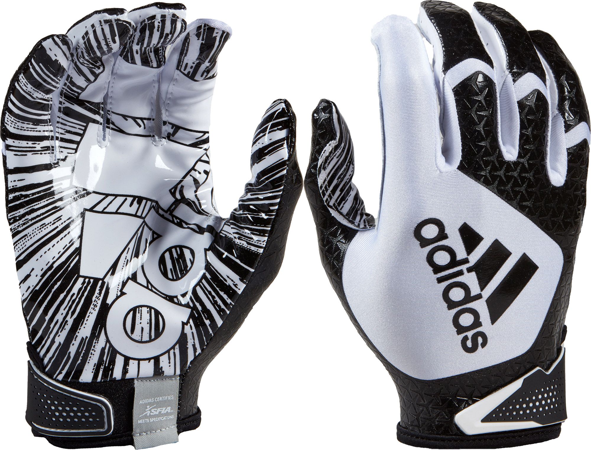 black adidas football gloves