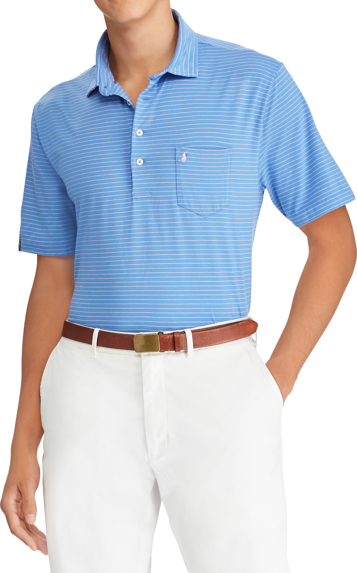 golf polo with pocket