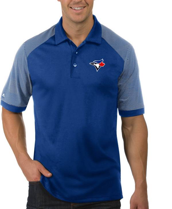 Antigua Men's Toronto Blue Jays Engage Royal Polo product image