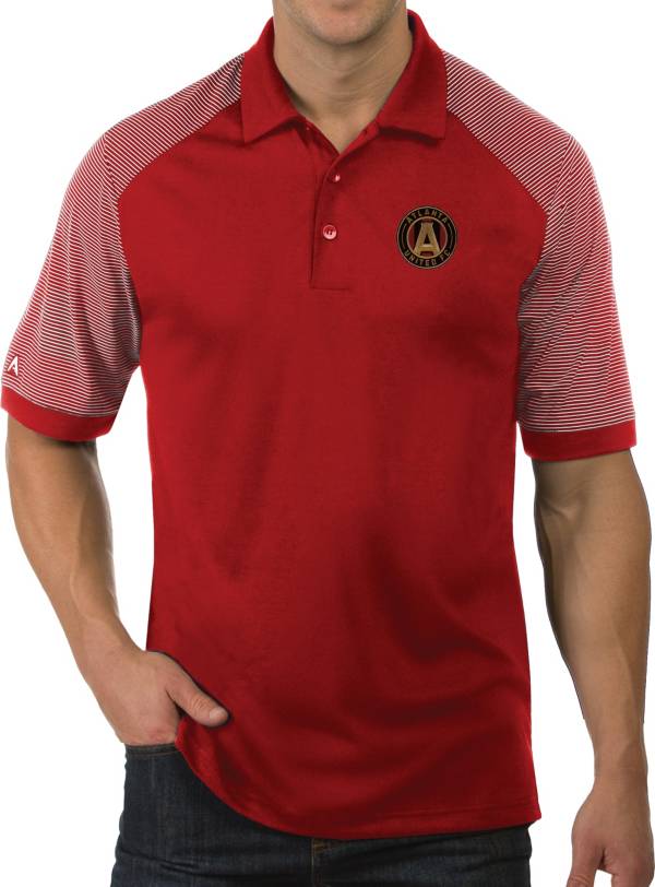 Antigua Men's Atlanta United Engage Red Polo