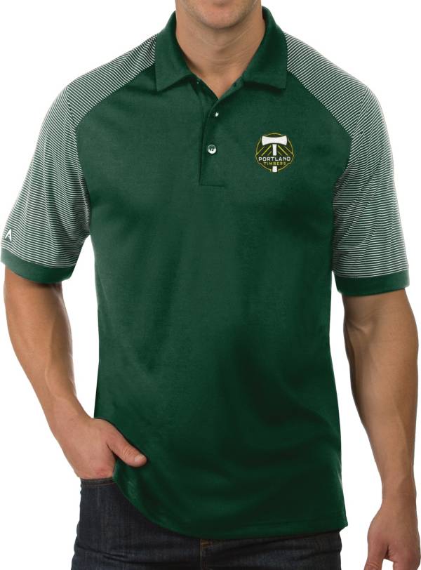 Antigua Men's Portland Timbers Engage Green Polo