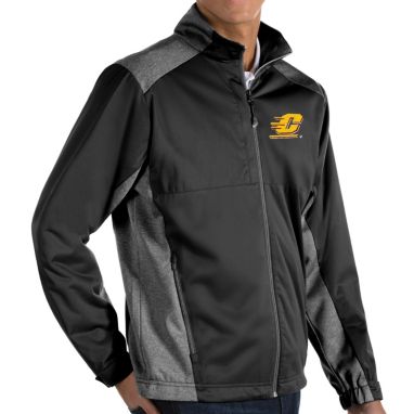 sorry, Antigua Men's Central Michigan Chippewas Revolve Full-Zip Black Jacket is currently out of stock