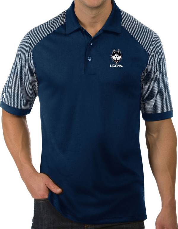 Antigua Men's UConn Huskies Blue Engage Performance Polo