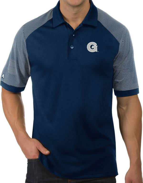 Antigua Men's Georgetown Hoyas Blue Engage Performance Polo