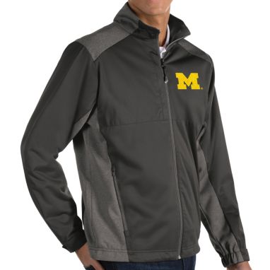 sorry, Antigua Men's Michigan Wolverines Grey Revolve Full-Zip Jacket is currently out of stock