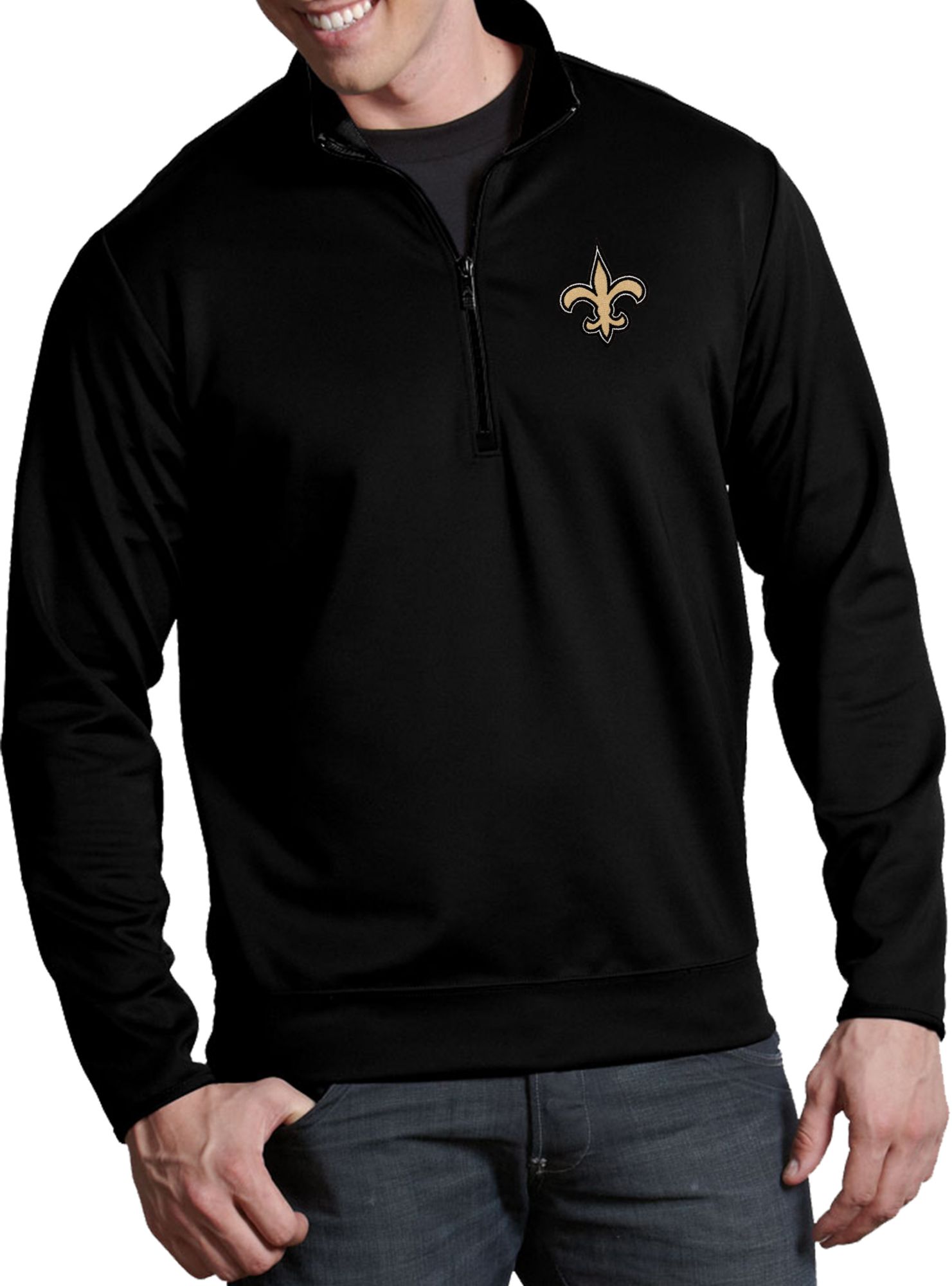 mens black pullover