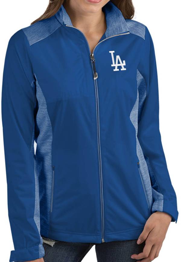 Antigua Women's Los Angeles Dodgers Revolve Royal Full-Zip Jacket product image