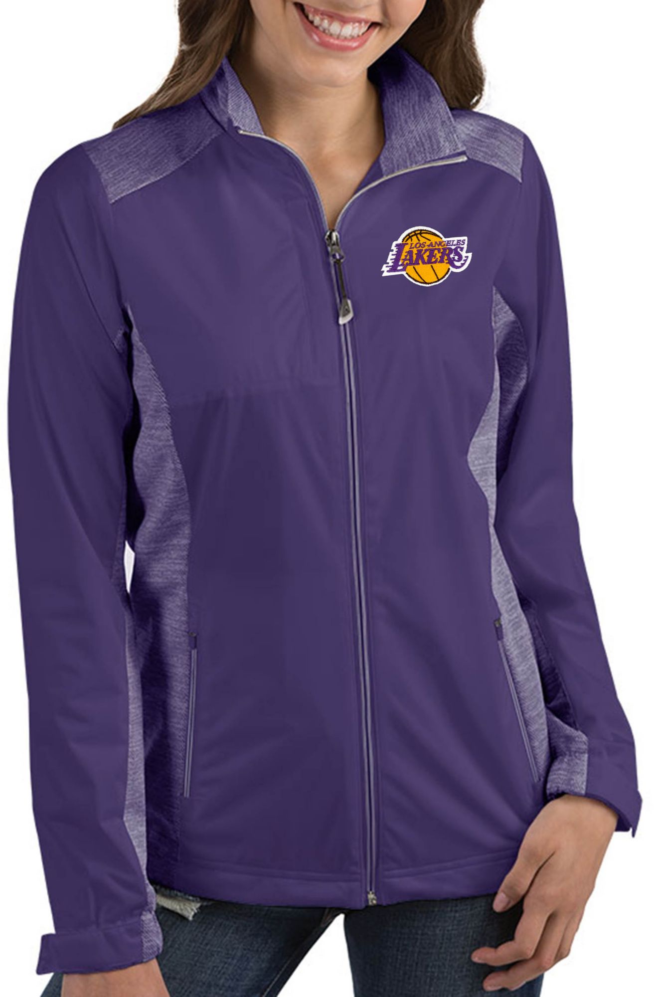 lakers windbreaker womens