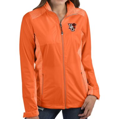 sorry, Antigua Women's Bowling Green Falcons Orange Revolve Full-Zip Jacket is currently out of stock