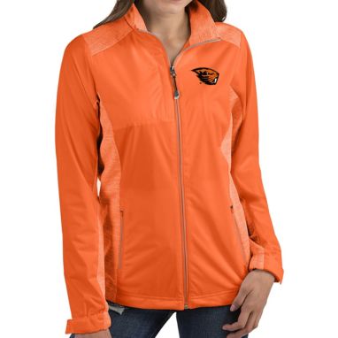 sorry, Antigua Women's Oregon State Beavers Orange Revolve Full-Zip Jacket is currently out of stock