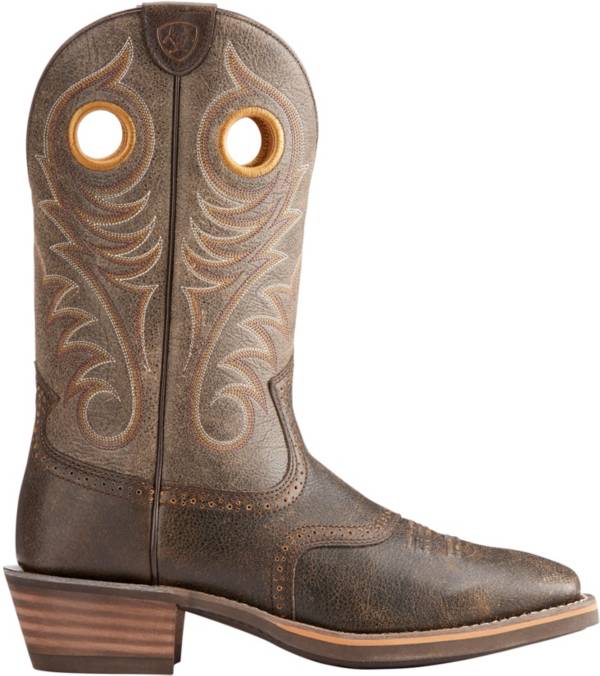 Ariat Mens Heritage Roughstock Venttek Western Cowboy Boot