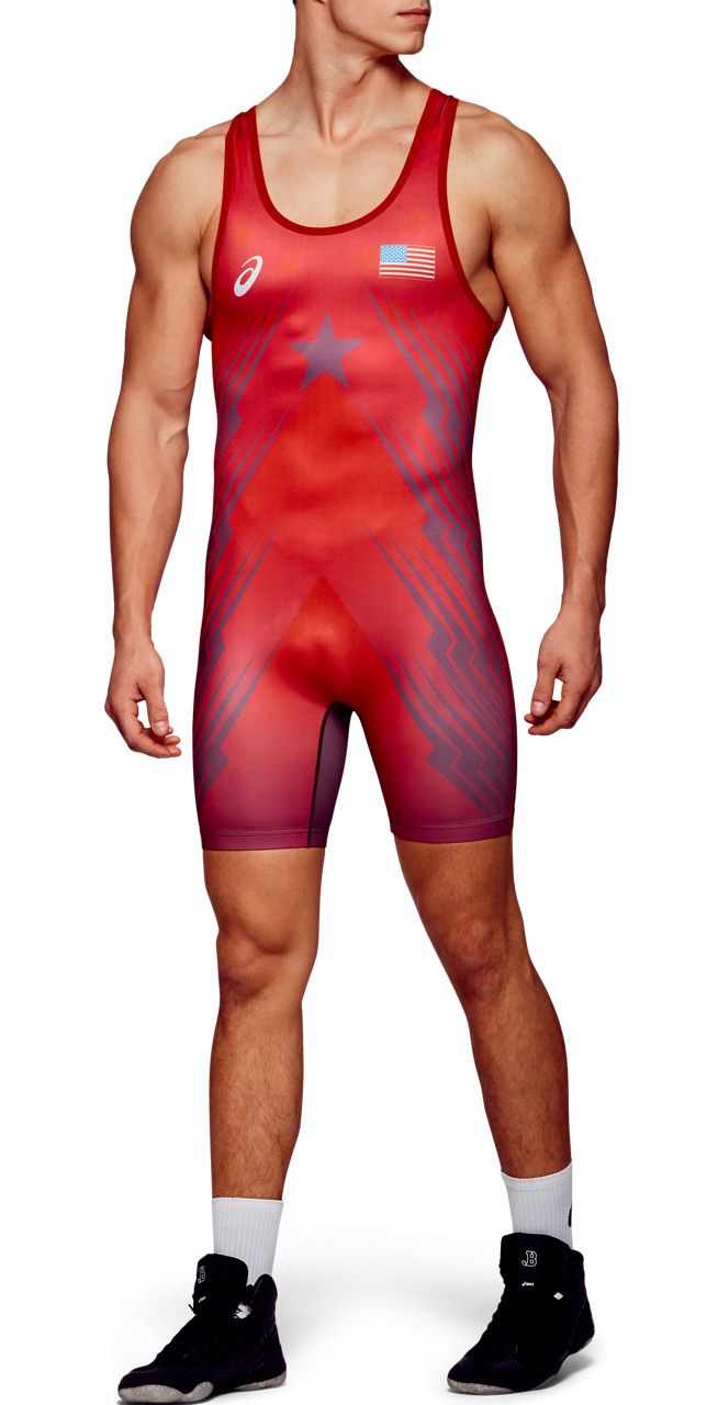 asics wrestling singlets