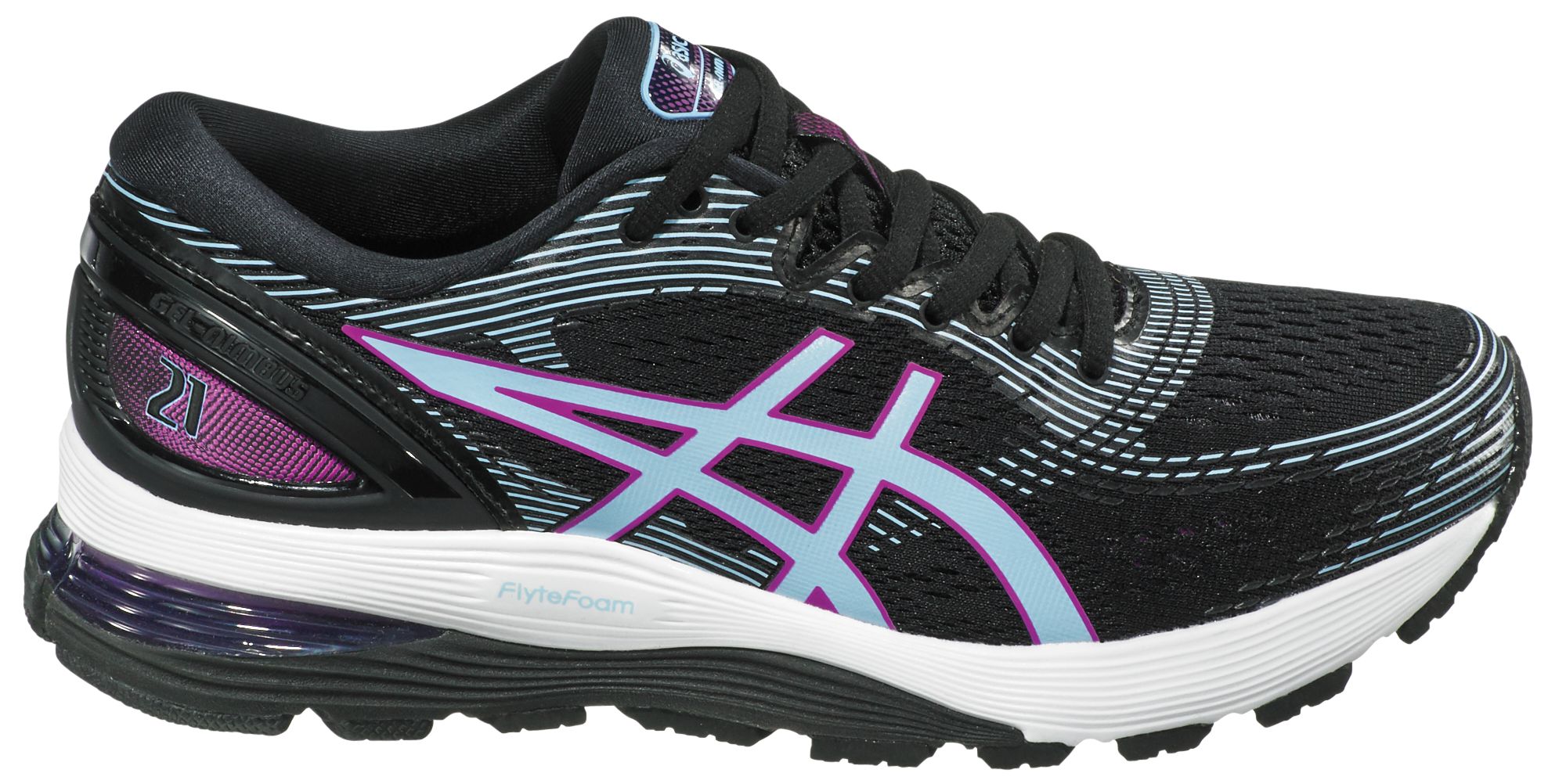 asics running shoes pink