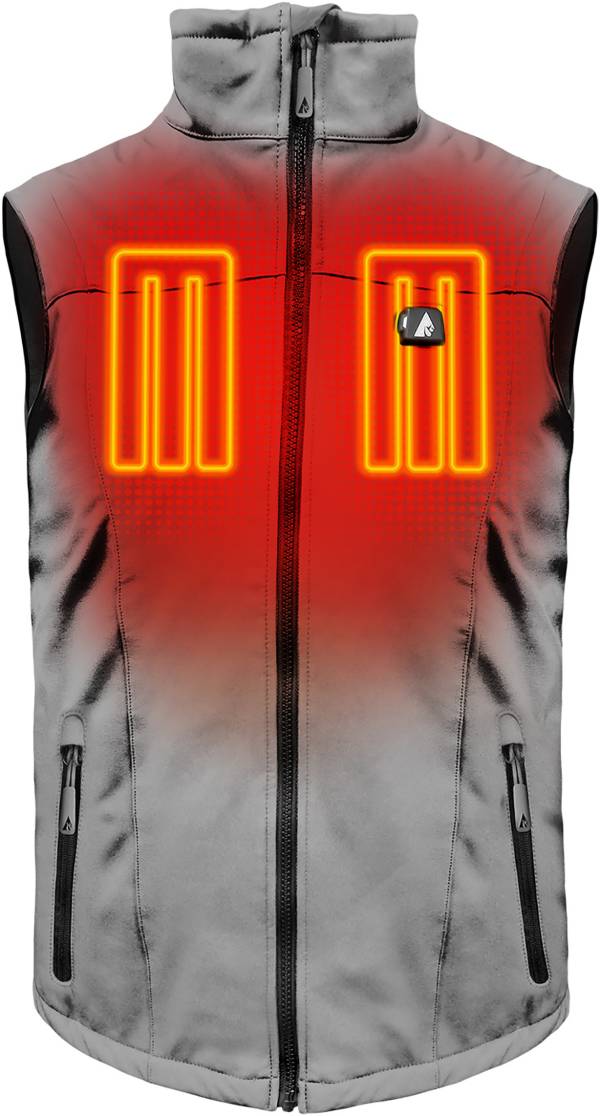 Heated clearance snowmobile vest