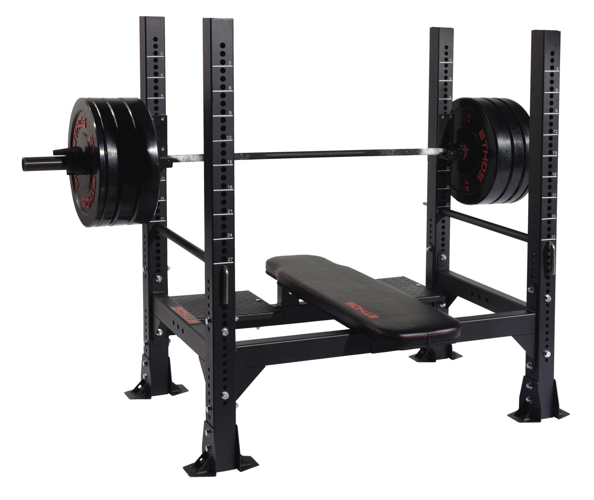 olympic bench press bar weight
