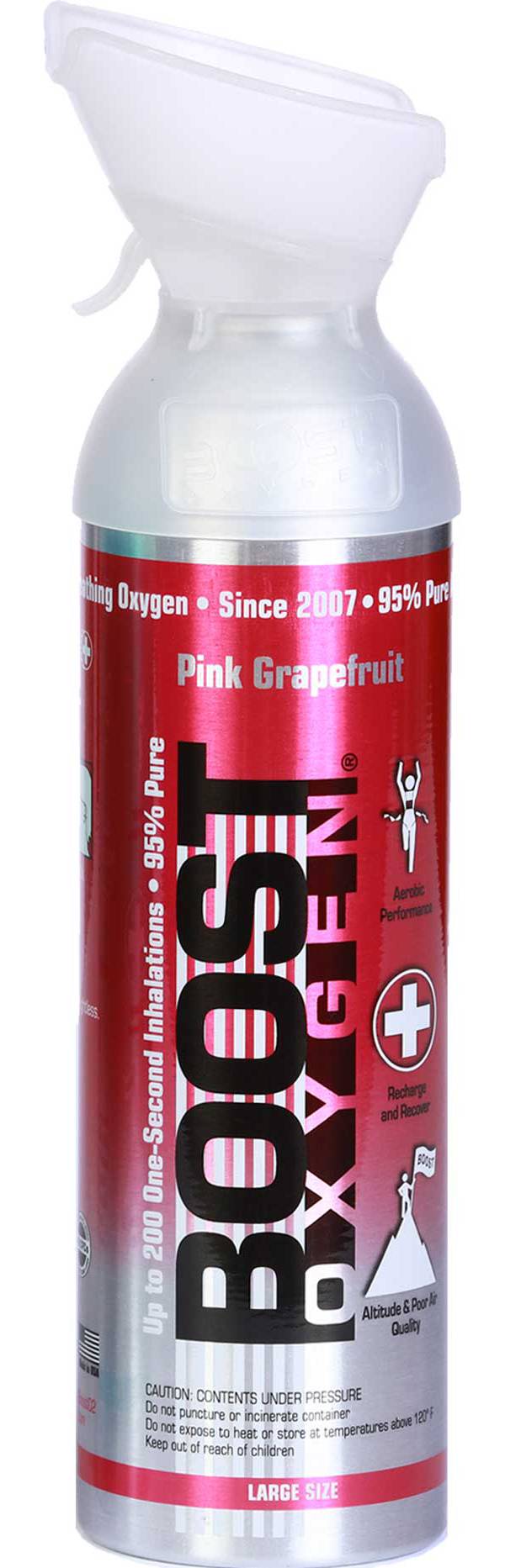 Boost Oxygen 10-Liter Bottle Sports Oxygen Pink Grapefruit product image