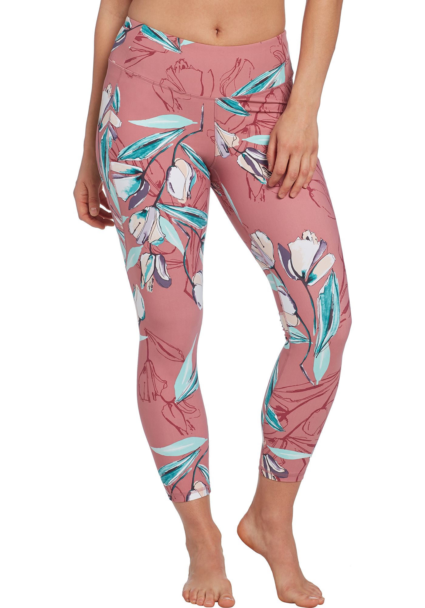 CALIA by Carrie Underwood Women's Energize Printed 7/8 Leggings 1